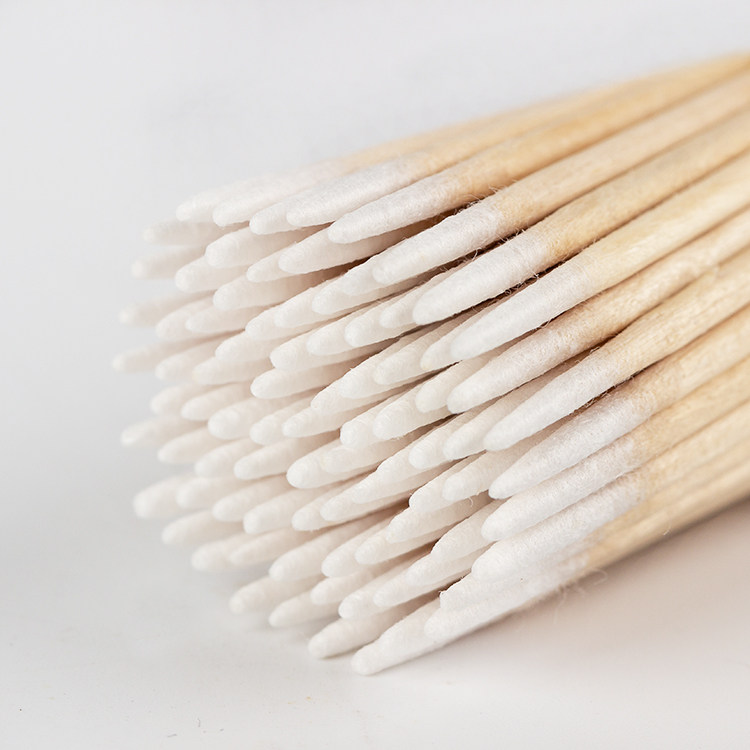 棉签纹绣美容尖嘴木质尖头头小色料用品工具棉签