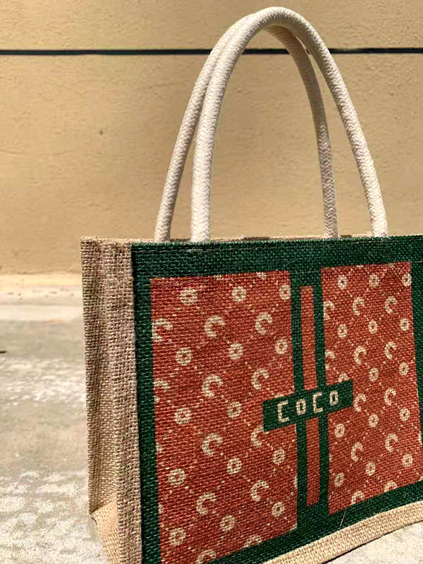 coco奶茶包都可限量 限定手提袋包包女袋子布袋帆布饭盒便当文艺 - 购