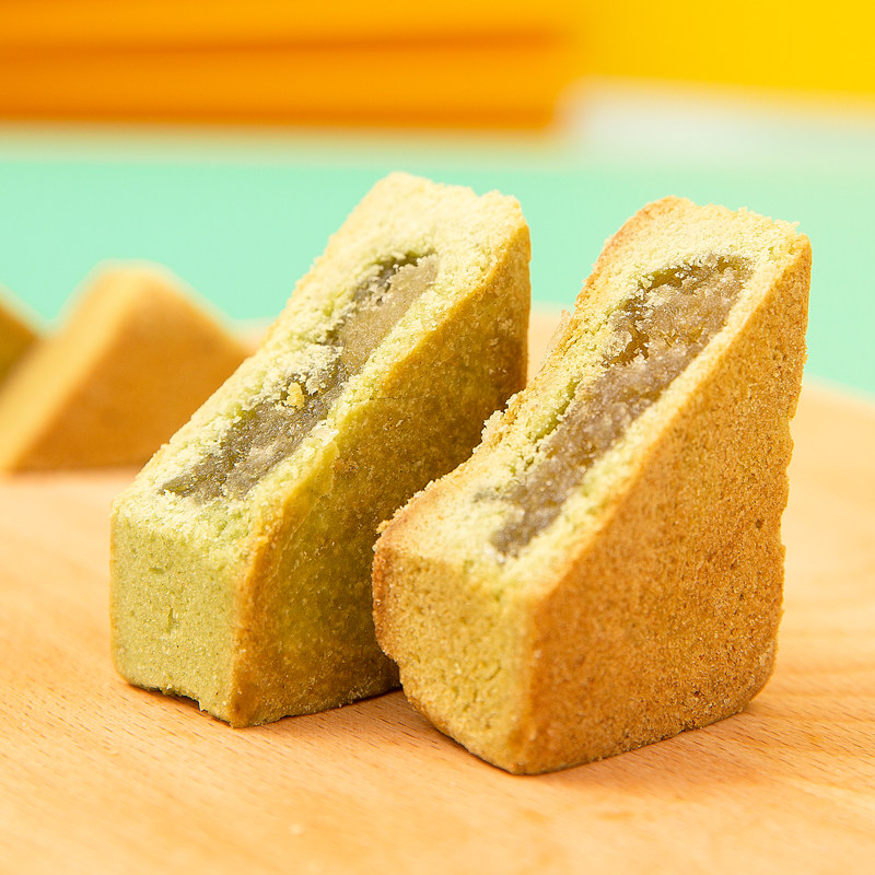 茶饼小曼手工龙井龙井茶点心传统糕点杭州特产传统中式糕点