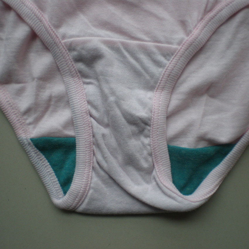 ab女士抗菌纯棉中腰三角裤头短裤中老年妈妈宽松纯色ab内裤女2822