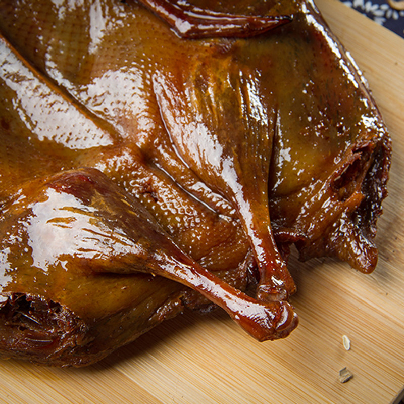 洲上客正宗酱板鸭湖北宜昌特产小吃香辣味下饭菜卤味熟食麻辣整鸭