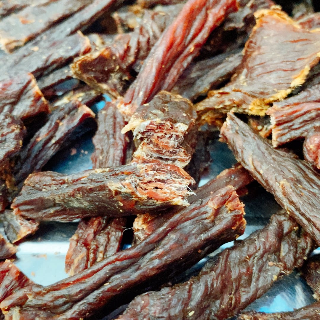 风干超干牛肉干边角调料不加加盐健身孕妇袋装牛肉类