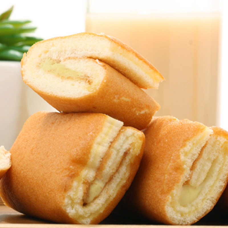 遂雅瑞士卷蛋糕整箱2斤3斤5斤装早餐多口味夹心面包零食糕点心