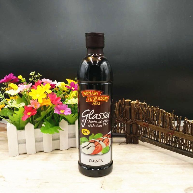 意大利进口莫奈瑞浓稠黑醋500ml 浓缩黑醋汁巴萨米克醋 balsamico