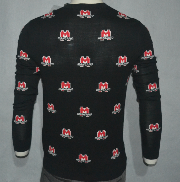 mo男装圆领针织衫时尚简约贴身舒适打底衫潮牌面衫上衣1990