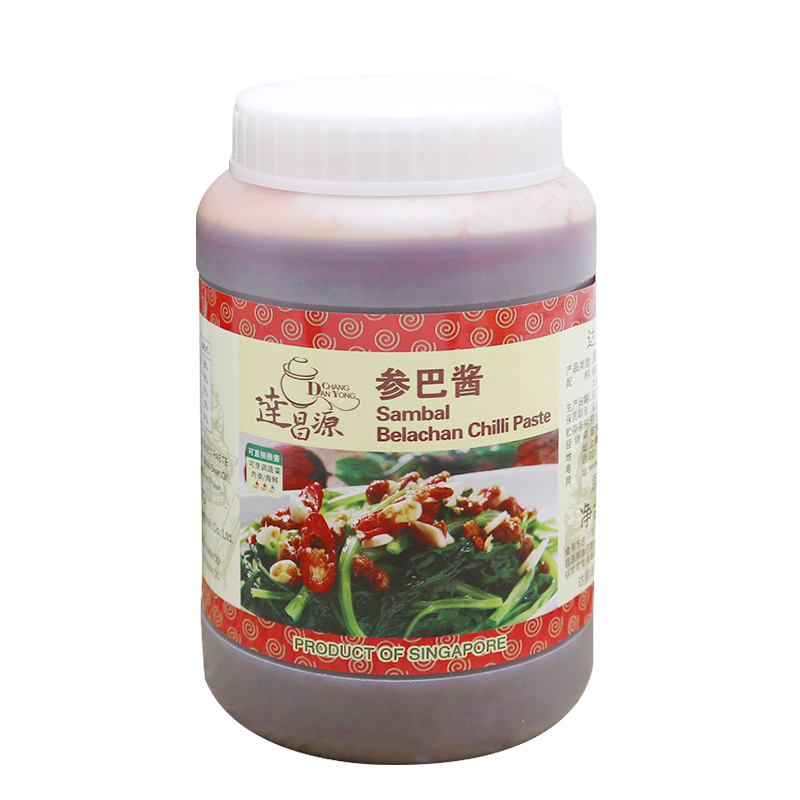 达昌叁巴1kg新加坡进口辣椒酱空心菜烧烤火锅蘸酱酱类调料