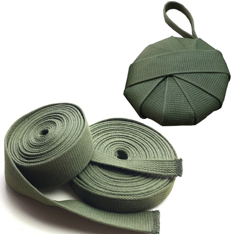 正品配发07背包绳部队背包绳打包绳军绿军训带蓝色救援背包绳07