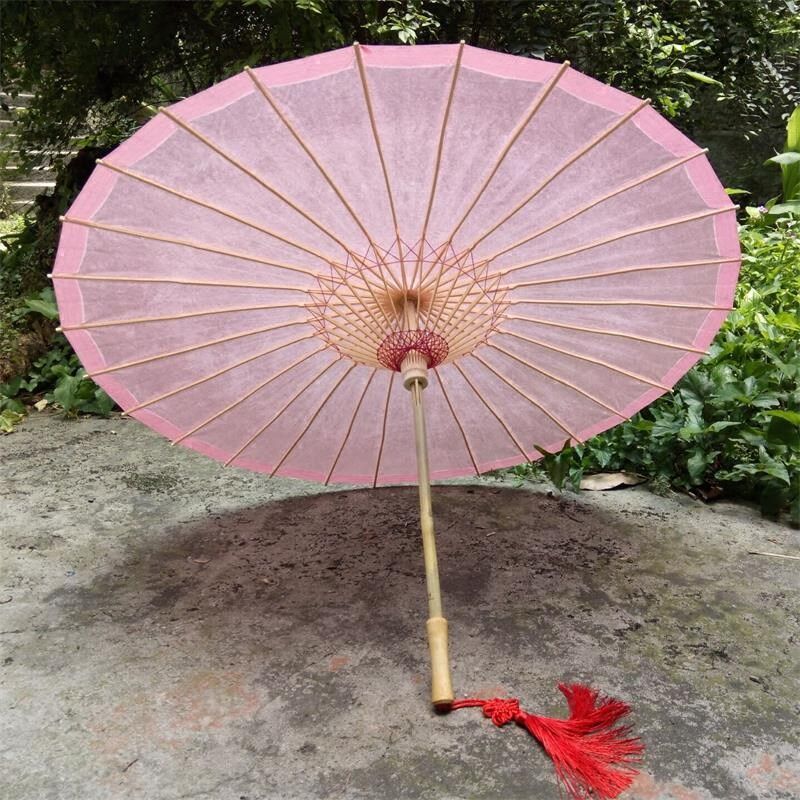 油纸伞防雨防晒实用舞蹈演出伞cos古典江南桐油雨伞【纯色系列】