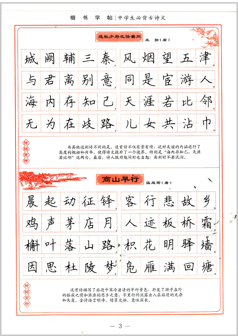 田英章主编 中小学生趣味语文成语书法练习册字帖 楷书钢笔硬笔临摹