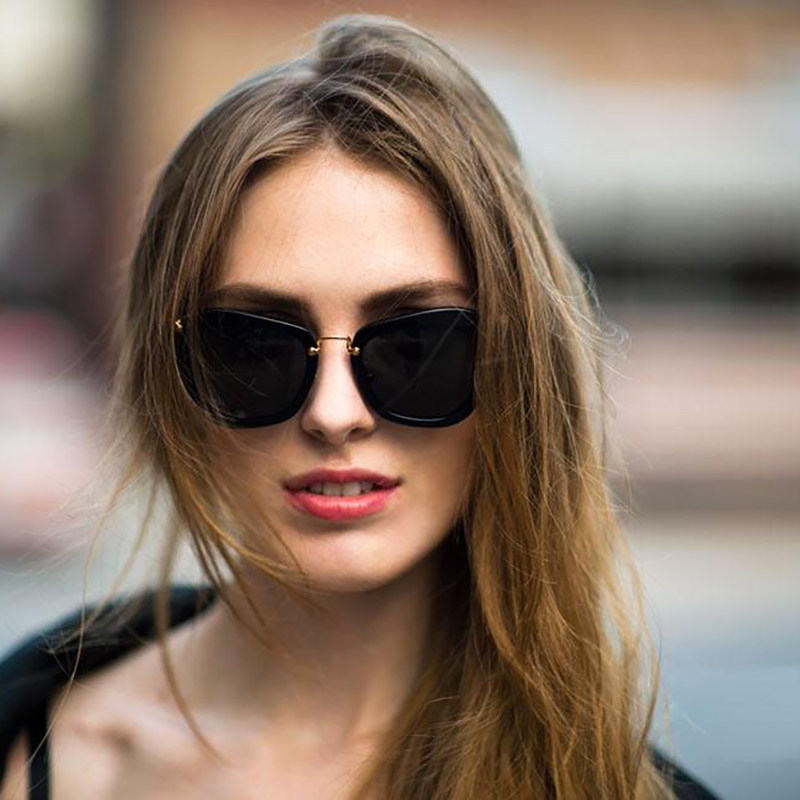 miu缪缪太阳镜时尚女士明星同款女神猫眼墨镜太阳眼镜