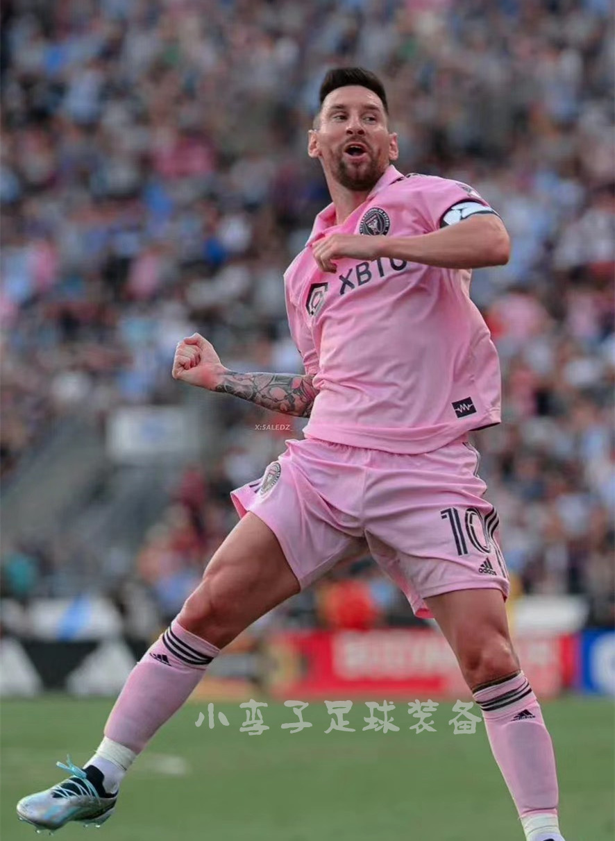 梅西球衣迈阿密国际主场10号2324美职联球员版足球服短袖正品