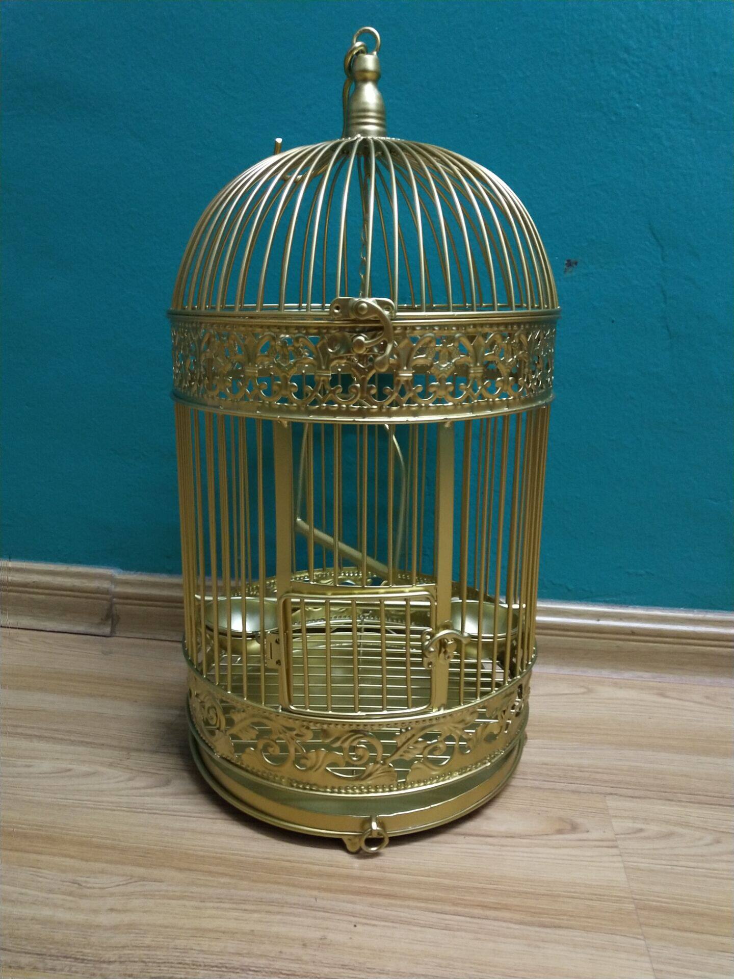 鸟笼八哥鹦鹉 画眉l鹩哥相思虎皮玄风鹧鸪笼竹鸡鸟笼大号装饰鸟笼