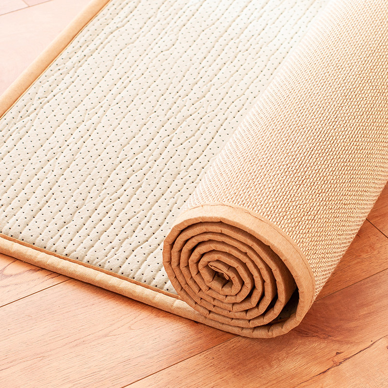 定制竹编毯子席垫榻榻米地毯满铺地垫大面积阳台地毯