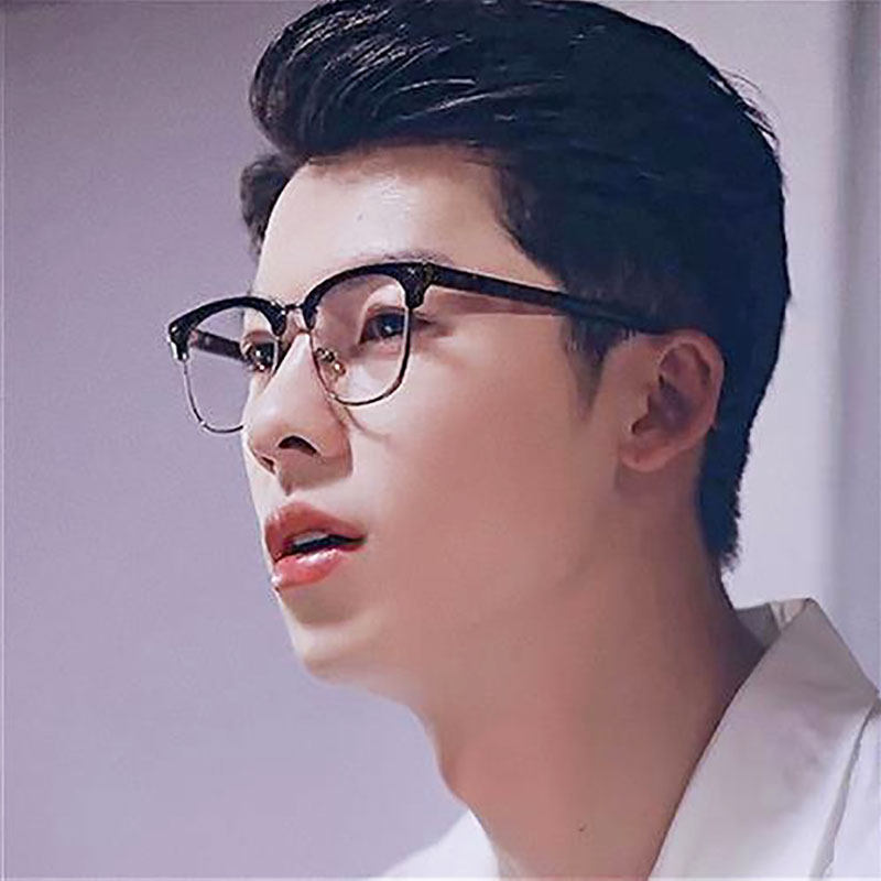 眼镜想见你许光汉李子维同款防辐射蓝光半框近视眼镜架