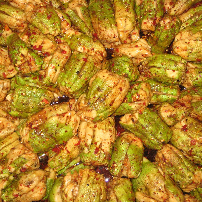 19年新菜戎陈坊麻辣大头菜四川宜宾特产农家手撕咸菜下饭菜250gx5