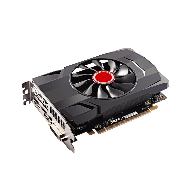 xfx讯景rx550 2g显卡升级版itx游戏独立amd显卡低功耗htpc全新