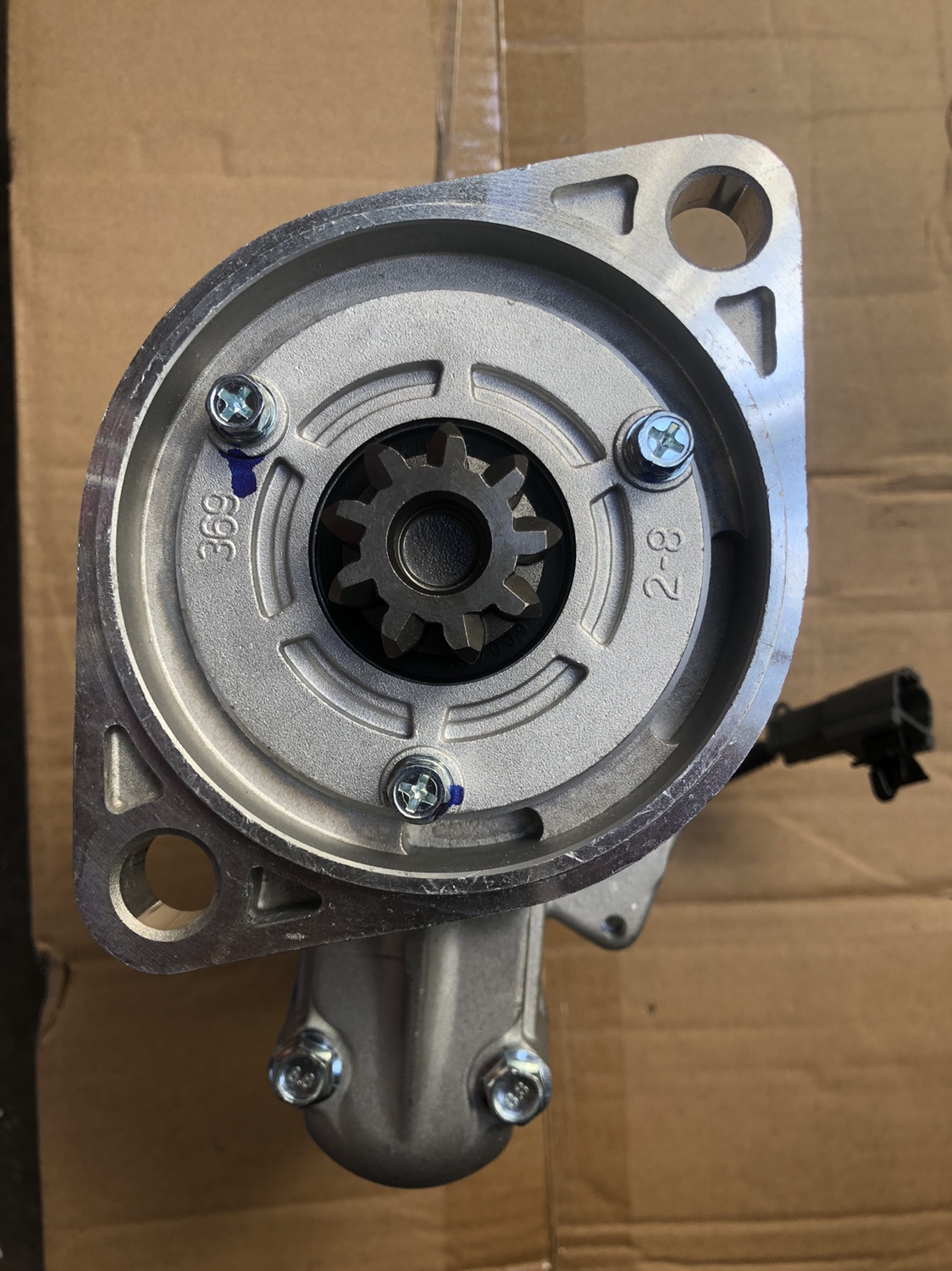 适用江淮轻卡货车s14425国五4da1帅铃骏铃起动机启动马达