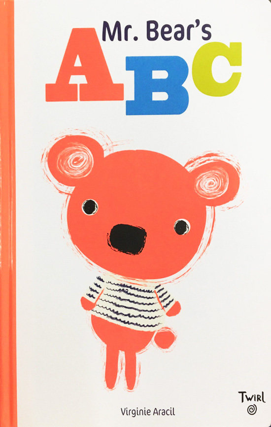 认知英文启蒙艺术品艺术法国twirl学习单词字母儿童读物原版书