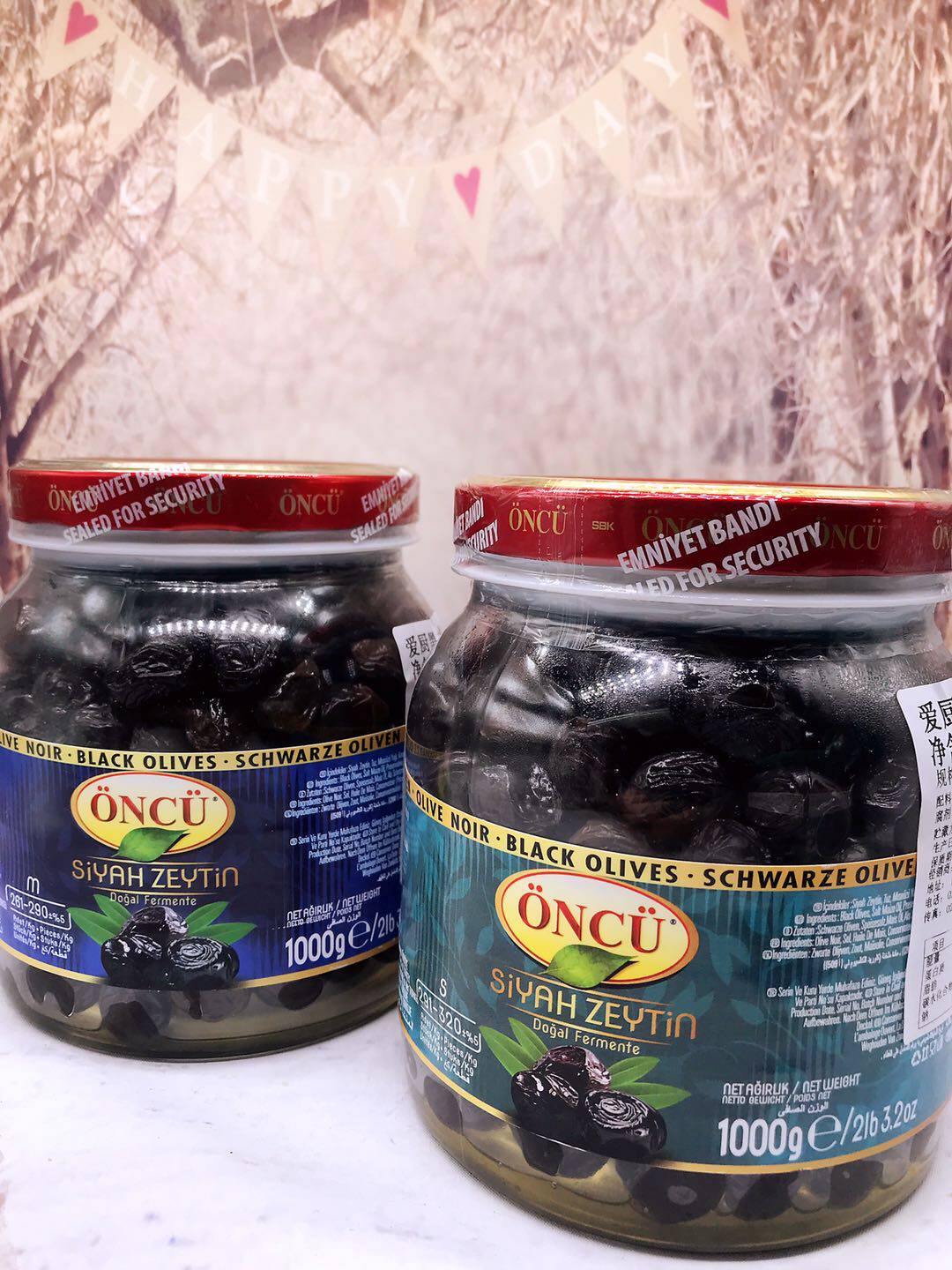 橄榄blackolives土耳其风干核酿果嚼果子1kg油浸橄榄