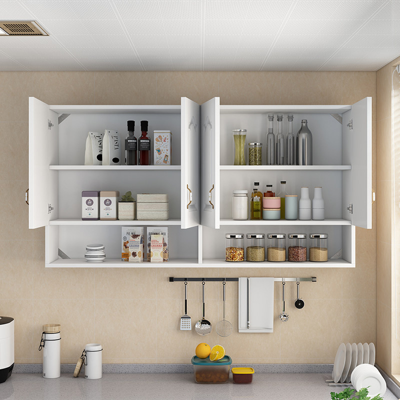 壁柜欧式厨房吊柜墙壁挂墙阳台多功能储物柜卫生间吊柜