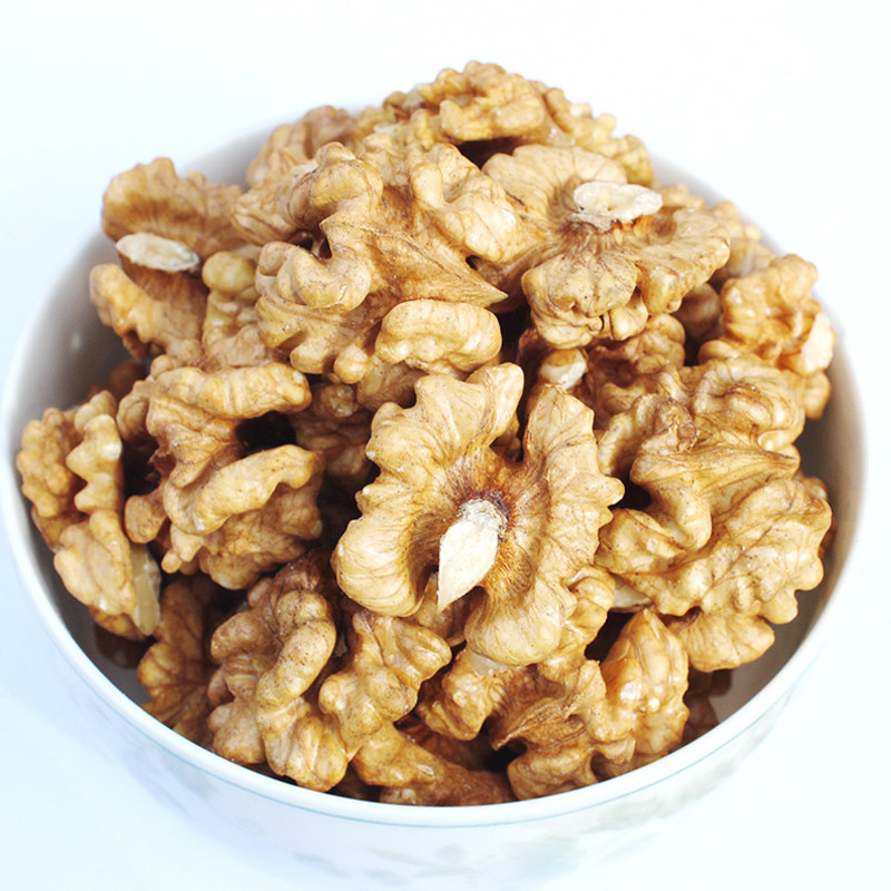 新疆特产185阿克苏纸皮薄皮手剥大核桃仁新货500g1斤脆皮散货现发