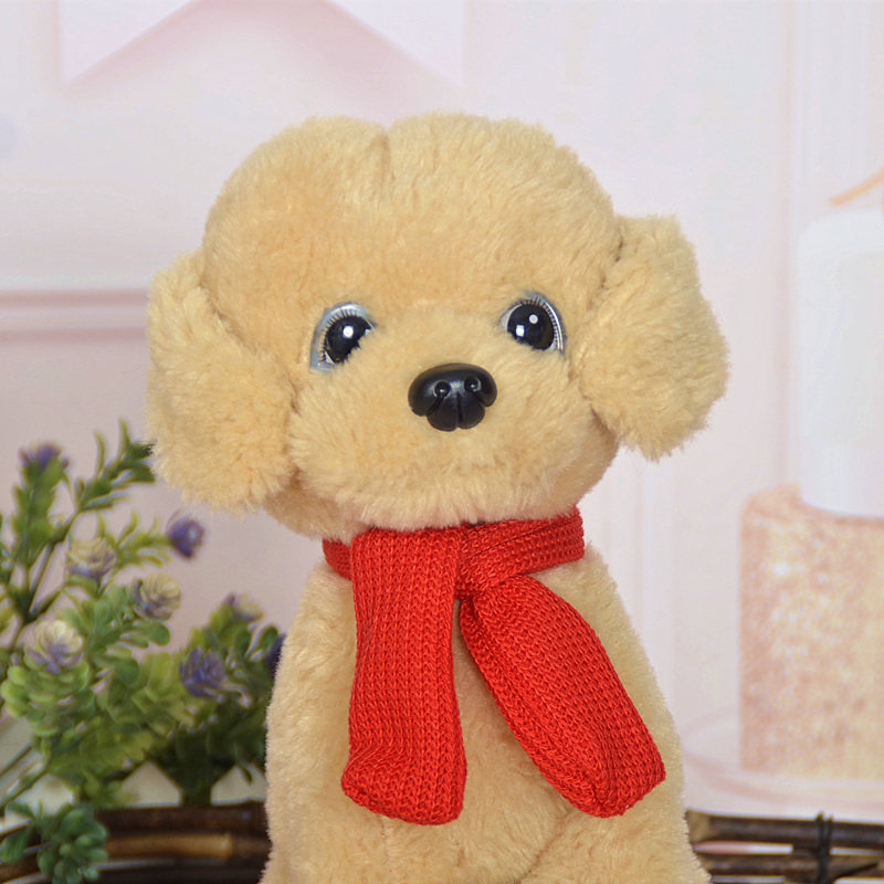 可爱仿真泰迪狗毛绒玩具小狗公仔儿童陪睡布娃娃玩偶毛绒布艺类玩具