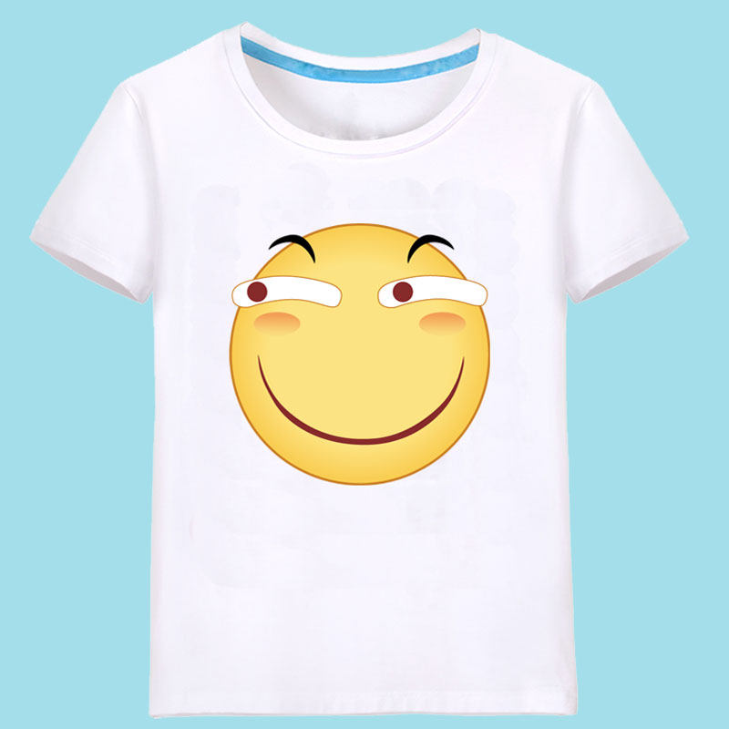 滑稽 害怕斜眼笑 滑稽脸表情包纯棉男女短袖t恤 动漫原创衣服包邮