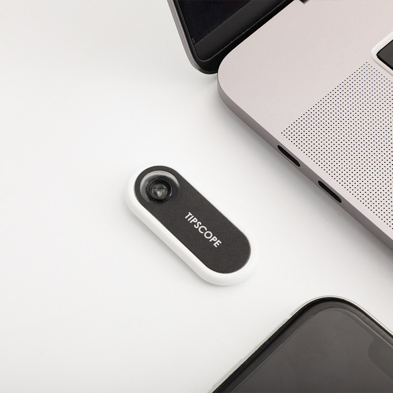 手机显微镜tipscope苹果安卓智能拍照放大镜小贴便携式手机镜头