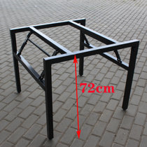 Thickened Folding Table Rack Hotel Large Round Table Square Table Folding Frame Table P Leg Portable Table Feet Active Table Support