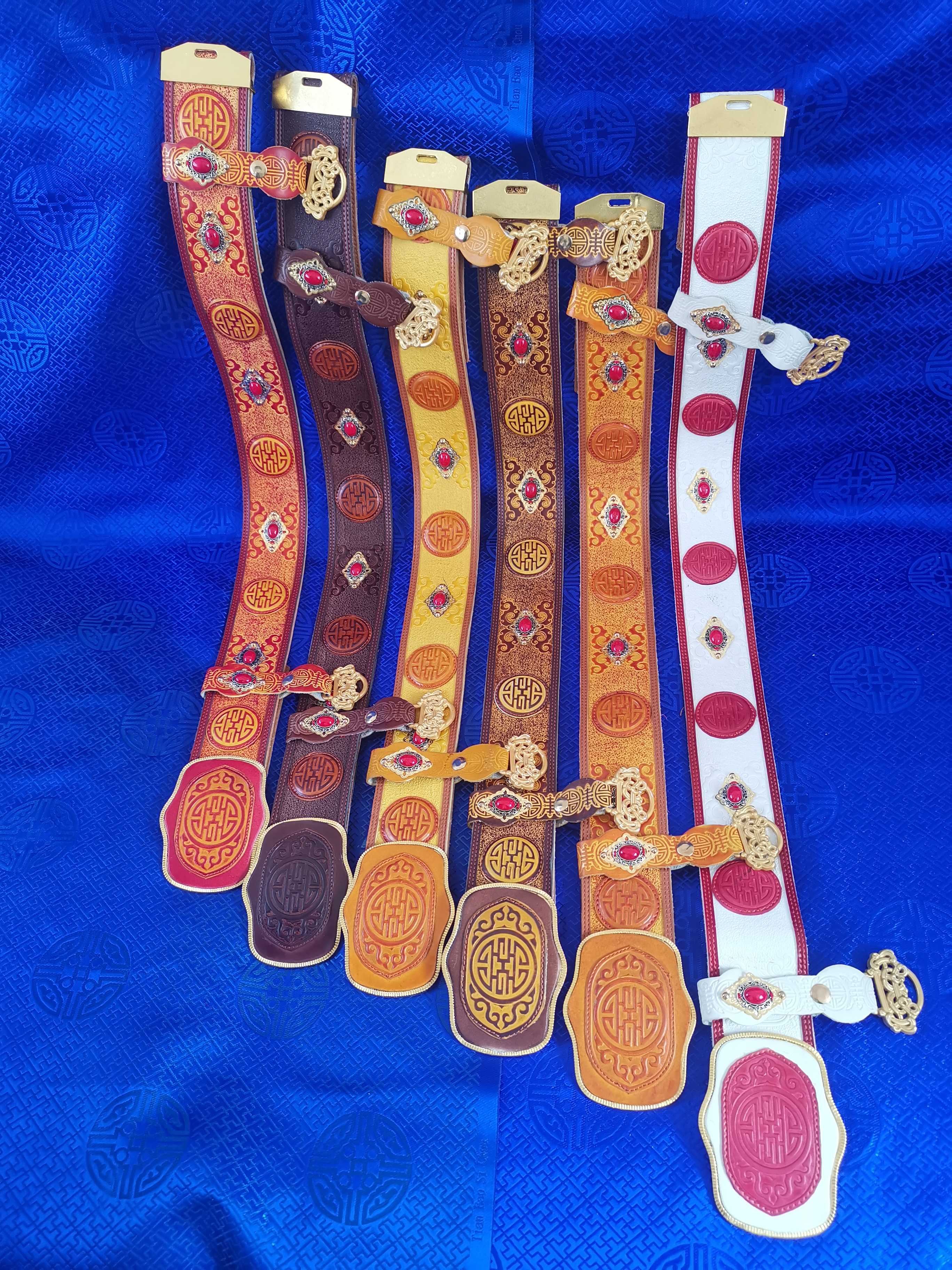 腰带蒙古新款民族演出舞蹈装饰手工手工制制作其他民族服装