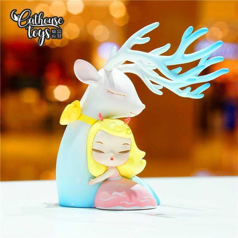 现货神奇天气盲盒白夜童话lite可爱少女手办潮玩盲盒