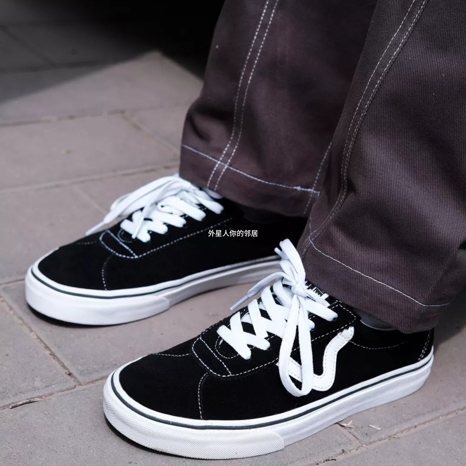 vanssport黑武士毛皮多色日潮美潮男女休闲滑板板鞋