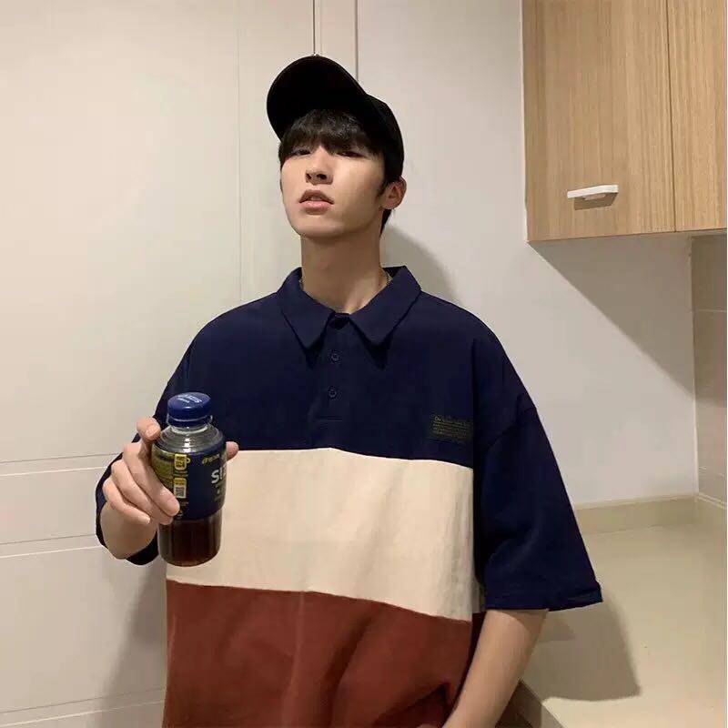 夏季韩版ins网红潮流体恤百搭宽松男生新款t恤