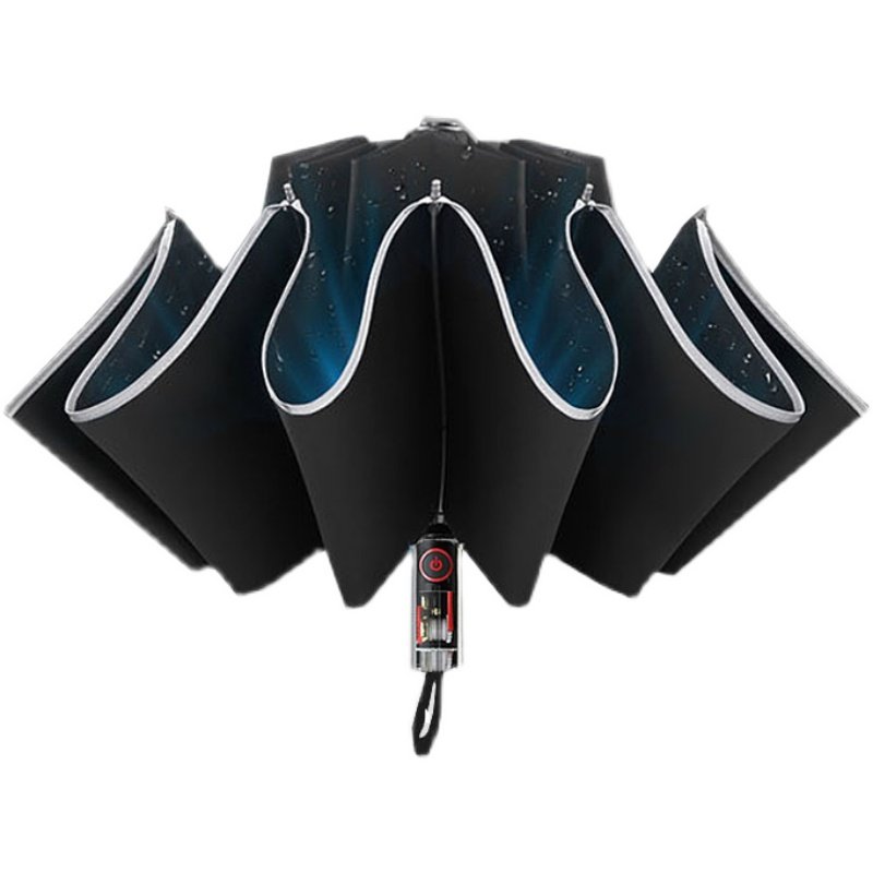 德国全自动反向加固加厚结实抗风风暴车载男女伞