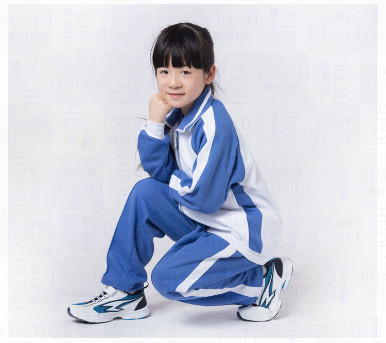 深圳校服小学女生加绒加厚冬季外套长裤抓绒学生校服