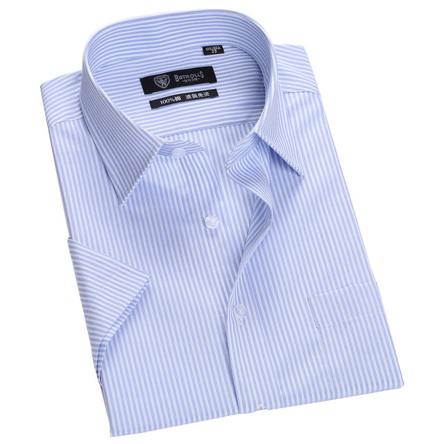 Bitlaus Formal Wear Men's Non-iron Short Sleeve Shirt Summer Men's Cotton Business Shirt Workwear Cotton Shirt Bitlaus Formal Wear Men's Non-iron Short Sleeve Shirt Summer Men's Cotton Business Shirt Workwear Cotton Shirt