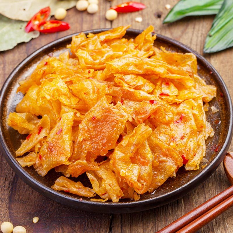 麻辣北堤80g5包湖南常德特产北提丝豆菽肉素肉