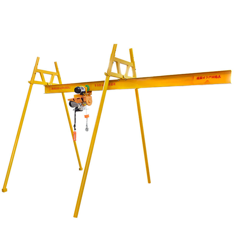 室外立柱直滑式吊机支架室内建筑装修吊运机220v380v