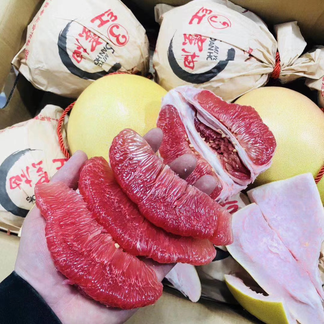 正宗阿兰阿南三红蜜柚平和琯溪柚子新鲜应季柚子