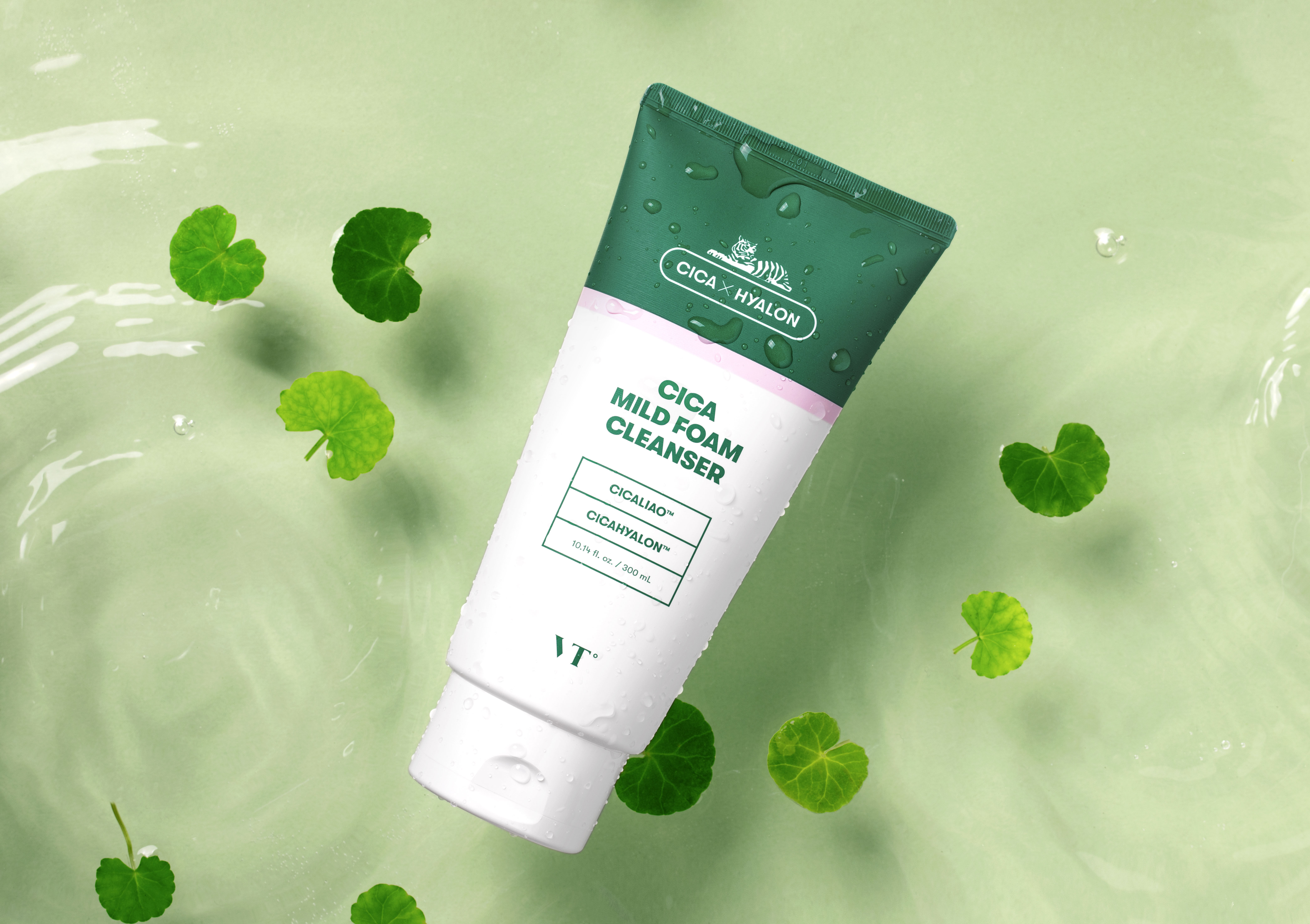 高大韩国vt老虎洗面奶深层清洁氨基酸温和洁面洁面