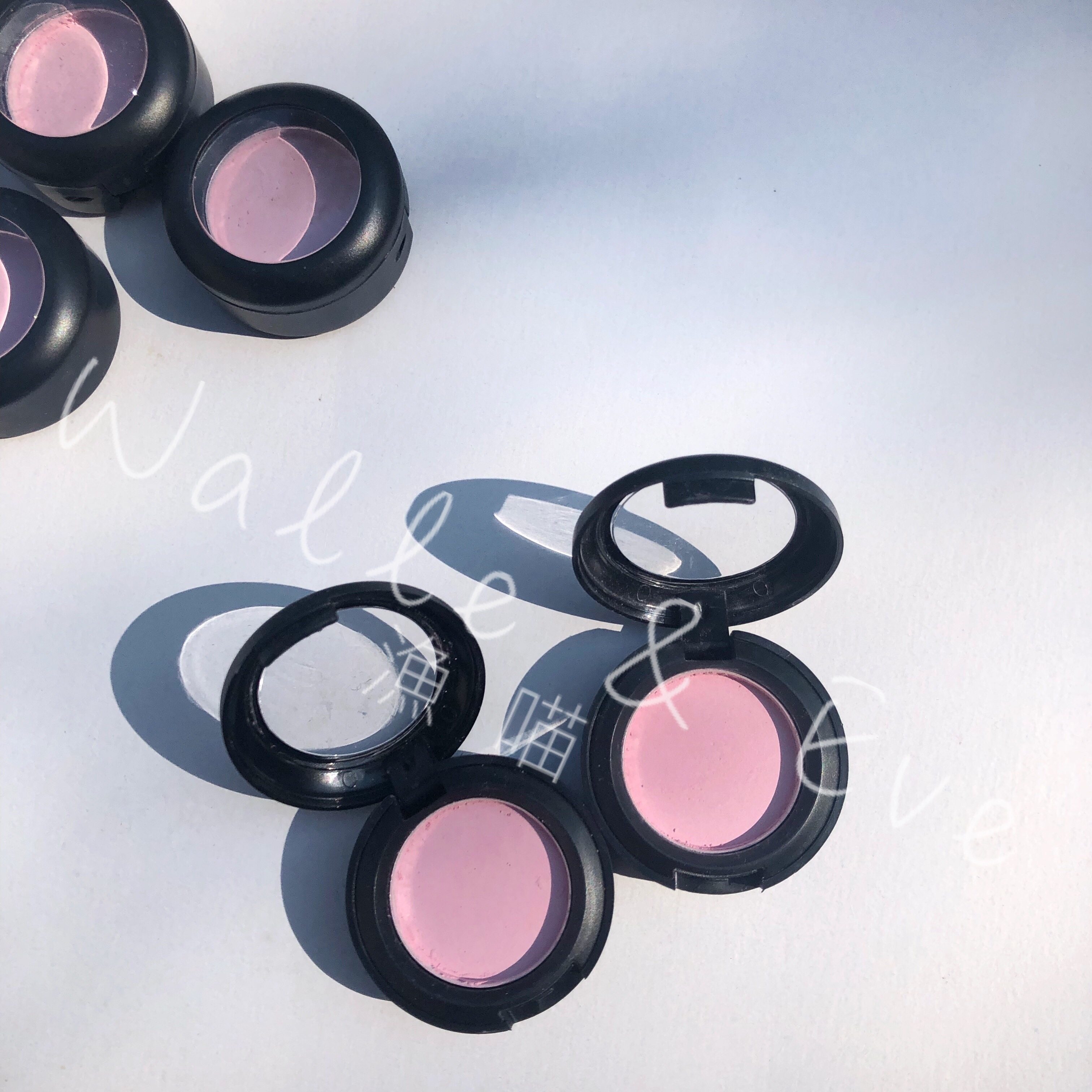 显嫩紫色katie牛奶illamasqualover粉状腮红腮红