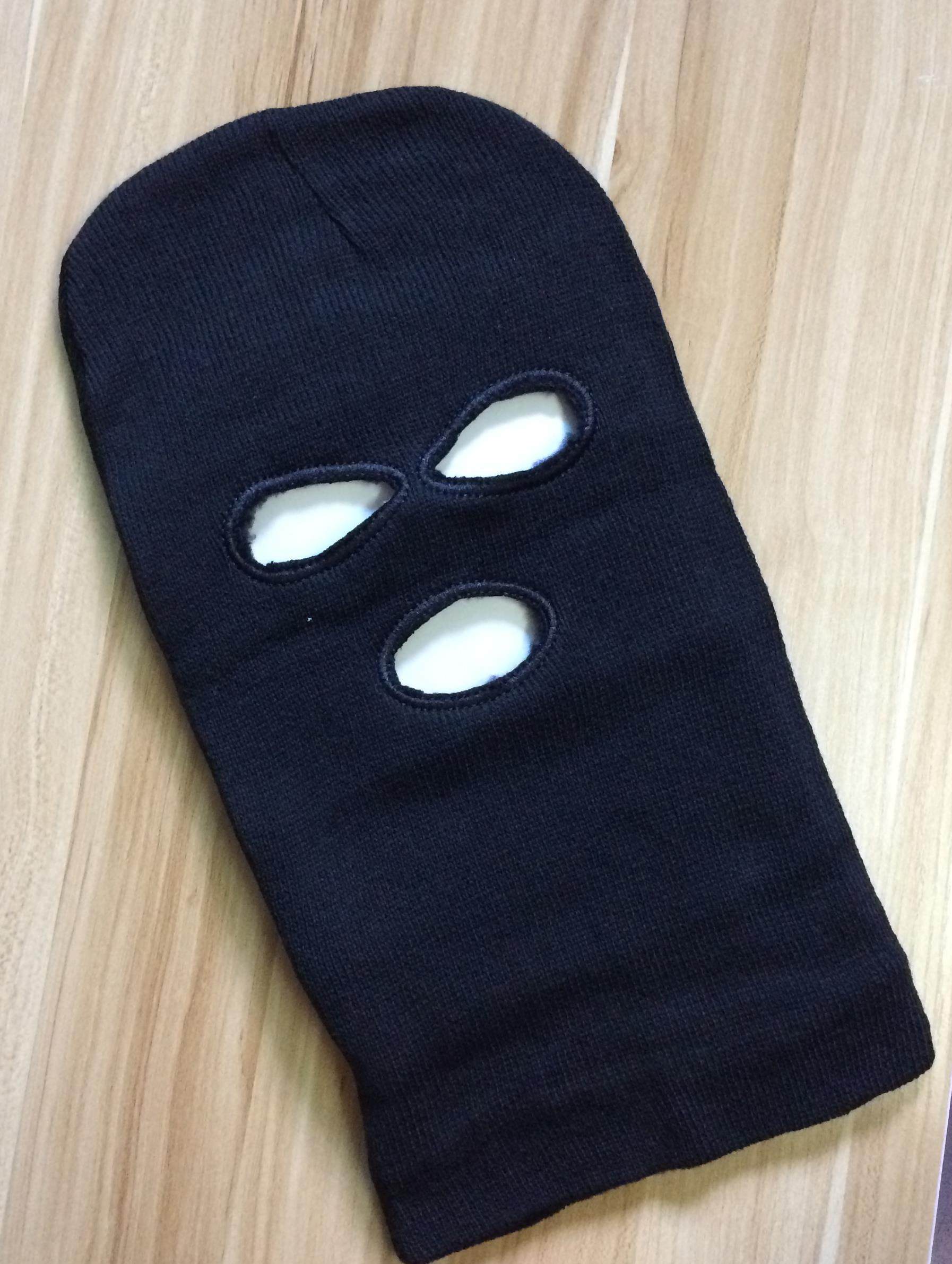 蒙面头套面罩cs反恐三孔头罩男户外运动防风骑行护脸防尘弹力面具