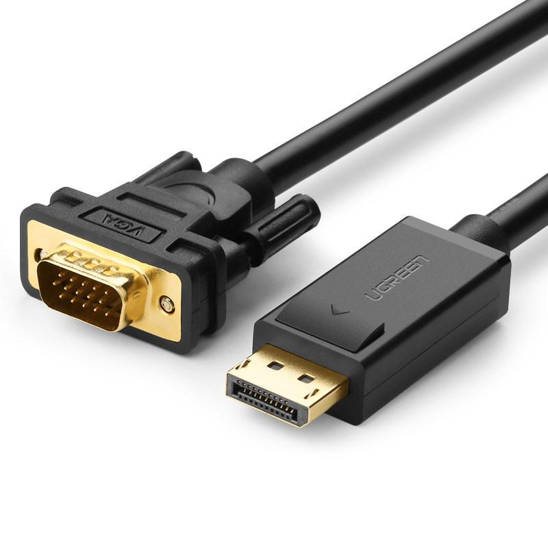 连接线绿联dpvga笔记本电脑显卡displayport接口显示器连接苹果视频线