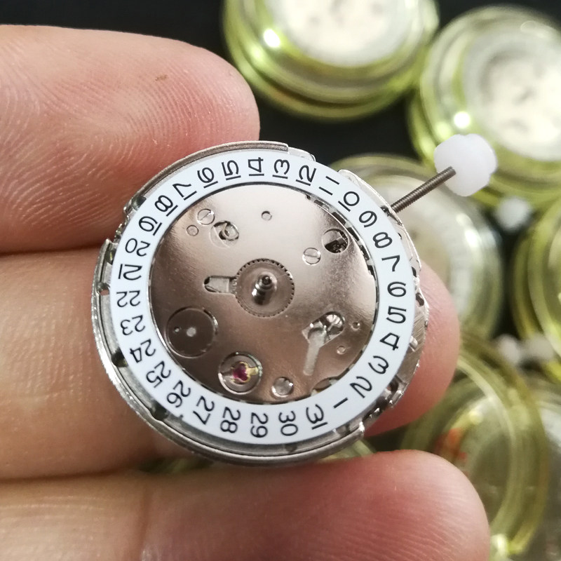 机芯原装明珠全自动机械2813三针带快日历国产配件