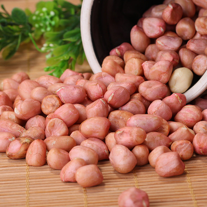 农家自产白皮花生米新货干吃榨油专用花生散装花生