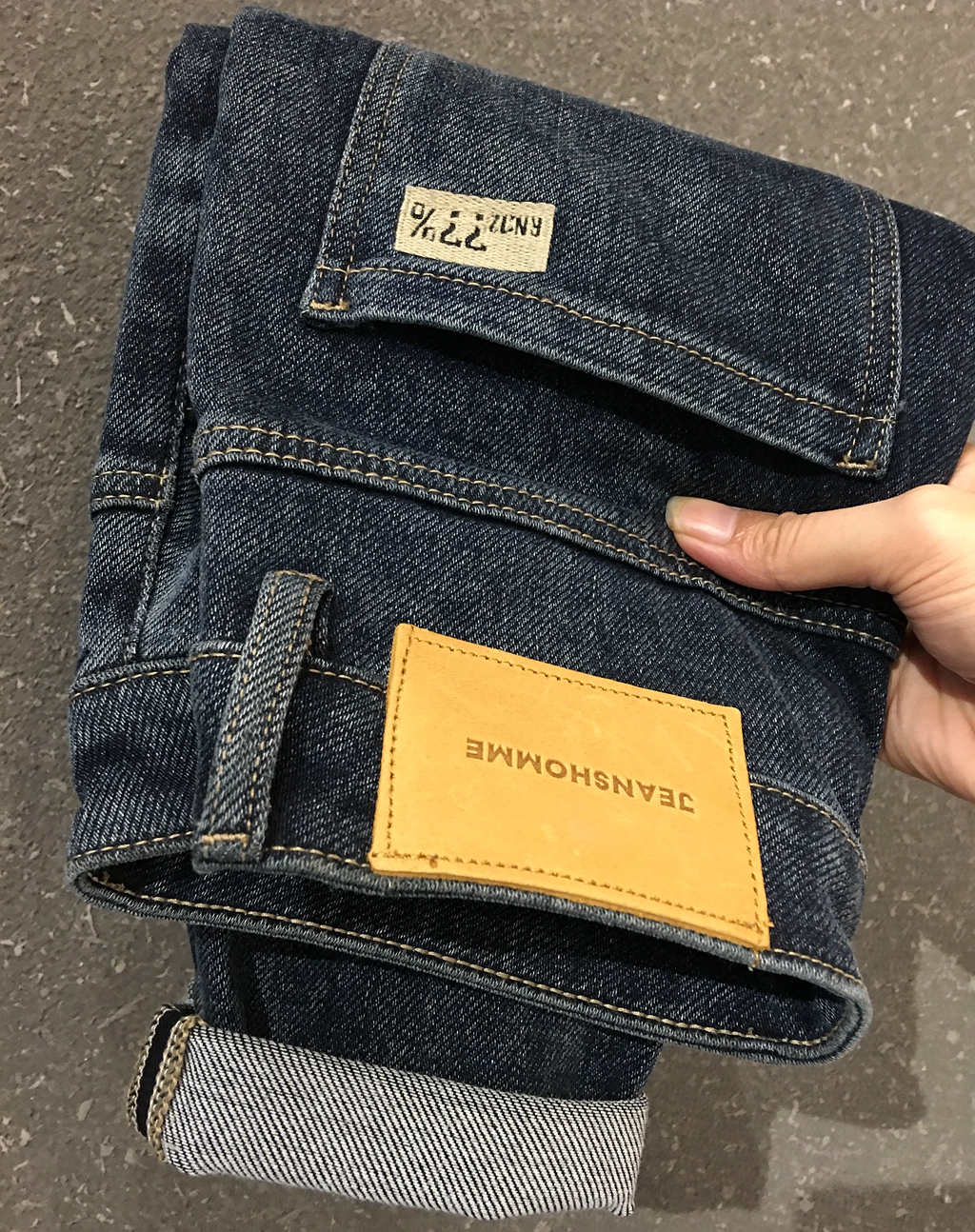 2022春季新款牛仔裤男 高端气派 刺绣潮牌简约潮流韩版修身小脚裤