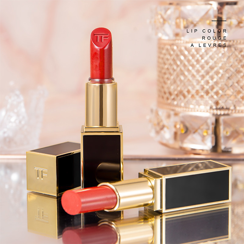 仙女显色上色易上色滋润高级2427都爱细管tf15唇膏