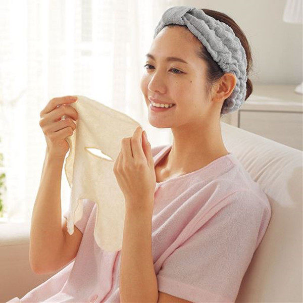 毛巾日本进口敷脸提亮肤色冷敷热敷脸部补水毛巾