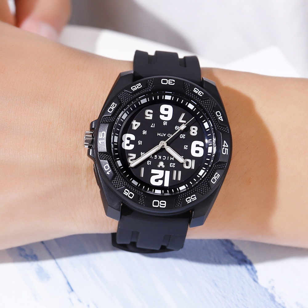 迪士尼男士手表夜光时尚独特复古男表运动潮流国产腕表