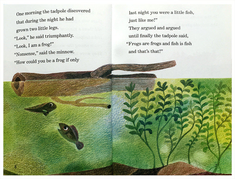 原版fish英语进口图画书故事英文版读物分级儿童儿童读物原版书